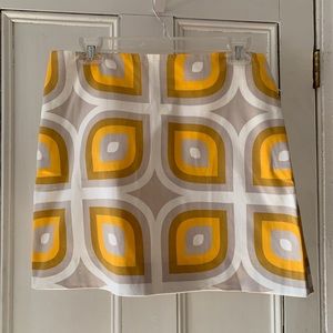 Groovy J. Crew Miniskirt